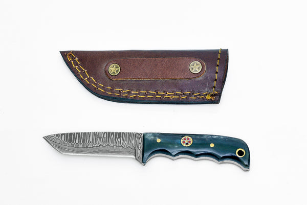 Damascus Steel EDC Style Tanto Compacto TD-10xs