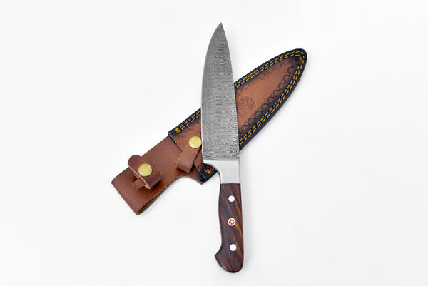 Damascus Kitchen Knife TD-211