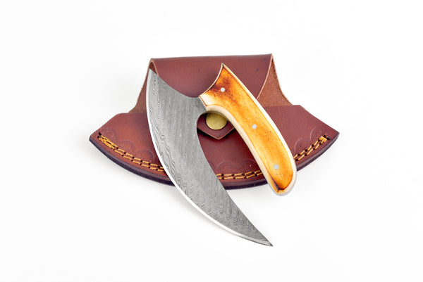 Damascus Steel Burnt Bone  TK-103