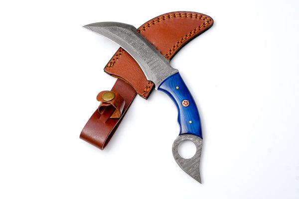 Damascus Wicked Karambit by Titan TD-179