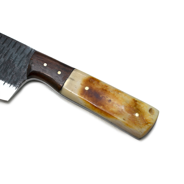 Handmade Carbon Steel Cleaver for Kitchen & Outdoor use by Titan International Knives TC-038