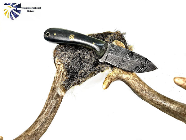 Damascus Steel EDC Titan Sparrow TD-603 (1)