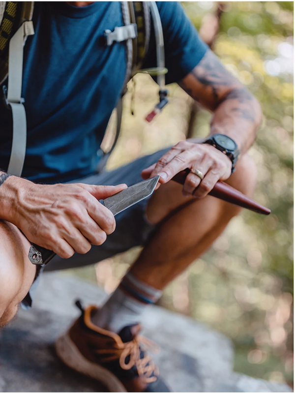 Custom, 8", knife, damascus knife, Carved Diamond Wood, beautiful twist Damascus TD-75