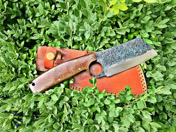 Hand Forged Clever Style Carbon Blade by Titan TC-006