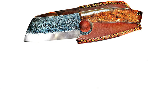 Hand Forged Clever Style Carbon Blade by Titan TC-006