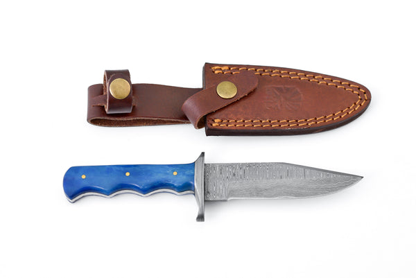 Damascus Steel outdoor sporting knife  TK-100