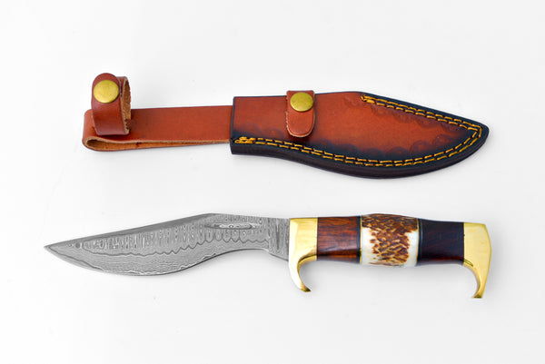 Walnut & Stag Horn Kukri by Titan TK-127