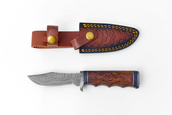 Grizzly Timberline Damascus Knife Damascus Knife TK-099  (Compact)