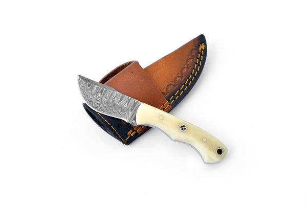 Titan Arctic EDC Damascus Knife TK-128