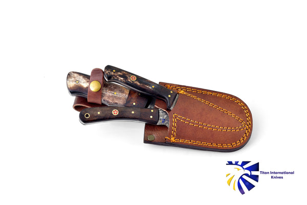 Damascus Steel Hunting/Outdoor Set TK-071 (LIMITED)