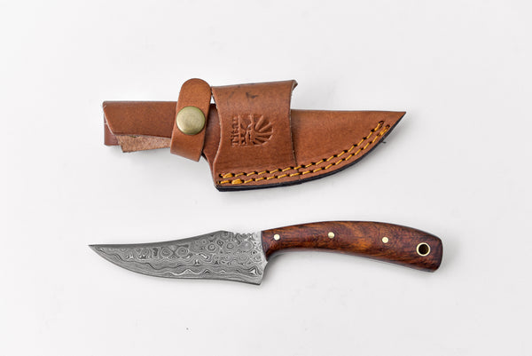 Damascus Hunting Knife, Titan Sharp Finger TD-212