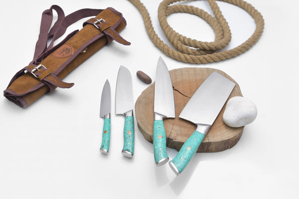 Titan Turquoise Culinary Set