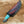 Load image into Gallery viewer, The Azure Fusion Damascus Steel Utility Knife TK-086

