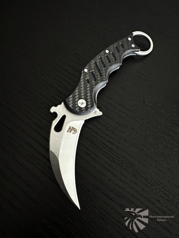 Titan Black Serpent / Karambit / Pocket Knife - TK-130