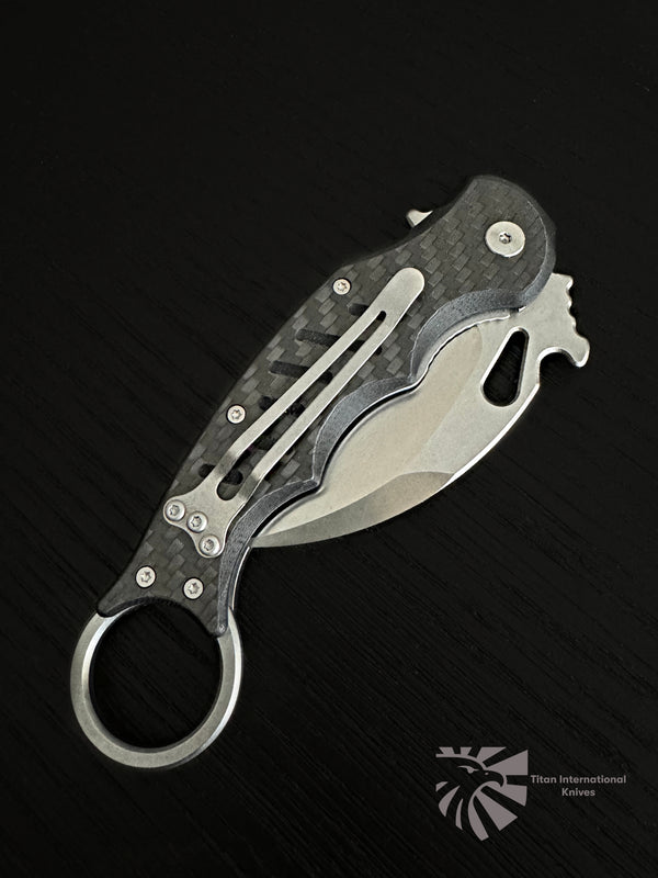 Titan Black Serpent / Karambit / Pocket Knife - TK-130