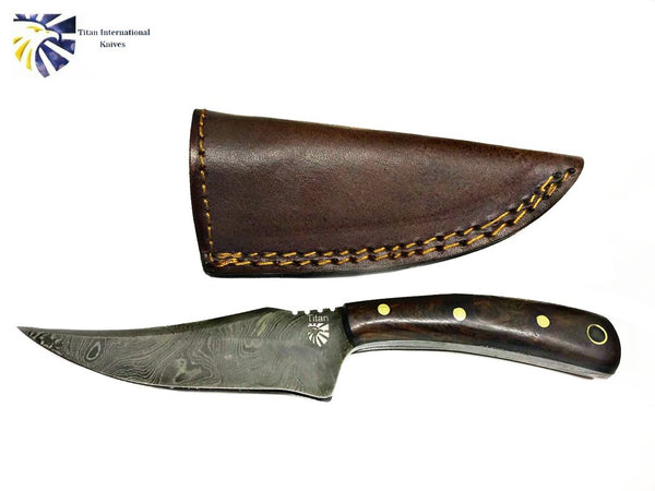 Damascus Hunting Knife, Titan Sharp Finger TD-212