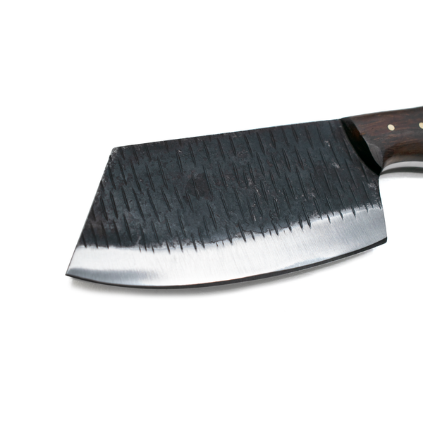 Handmade Carbon Steel Cleaver for Kitchen & Outdoor use by Titan International Knives TC-038