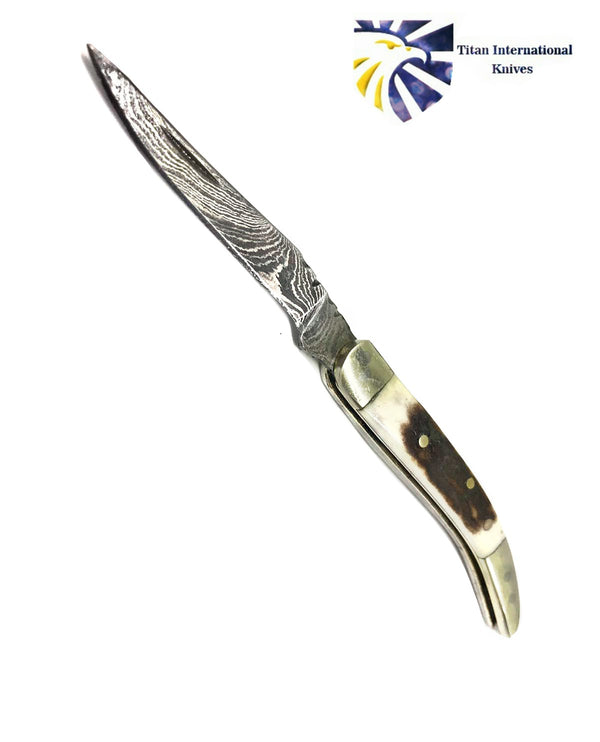 Damascus Toothpick Style Blade TF-11