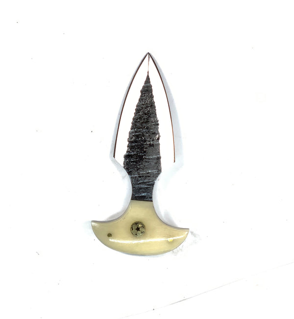 Carbon Steel Push Dagger Bone Handle  TC-50