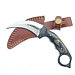 Carbon Steel Titan Raptor - Double Edge Karambit/ High carbon steel/ Tactical/ EDC TC-41